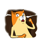 NaaDed-Orange cat (English)（個別スタンプ：30）