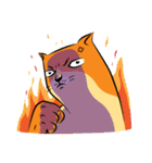 NaaDed-Orange cat (English)（個別スタンプ：31）