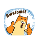 NaaDed-Orange cat (English)（個別スタンプ：37）