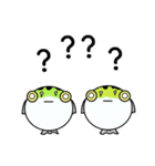 ふぐじろうとちっさいふぐ（個別スタンプ：1）