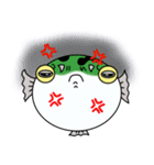 ふぐじろうとちっさいふぐ（個別スタンプ：4）