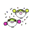 ふぐじろうとちっさいふぐ（個別スタンプ：23）