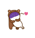 Nahnoom Seal ＆ Baby Bear（個別スタンプ：8）