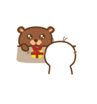 Nahnoom Seal ＆ Baby Bear（個別スタンプ：21）