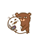 Nahnoom Seal ＆ Baby Bear（個別スタンプ：34）