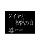 ▶ タイプライター 颯爽登場（個別スタンプ：8）