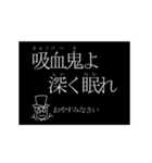 ▶ タイプライター 颯爽登場（個別スタンプ：13）