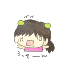 次女スタンプ（個別スタンプ：4）