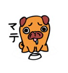 ブサイクパグ（個別スタンプ：5）