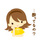 酒好き女子のほろよいスタンプ（個別スタンプ：7）