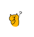 黄色い猫（台湾語）（個別スタンプ：34）