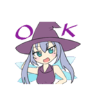 魔女妖精ちゃん（個別スタンプ：1）