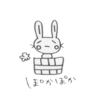 つり目うさぎのしろたさん（個別スタンプ：32）