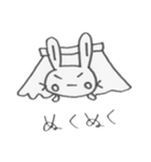 つり目うさぎのしろたさん（個別スタンプ：35）
