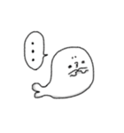 毎日使えるあざらしさん（個別スタンプ：8）