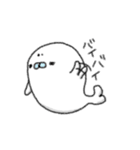 毎日使えるあざらしさん（個別スタンプ：40）