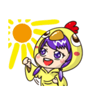 Small chicken girl（個別スタンプ：2）