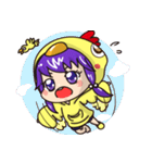 Small chicken girl（個別スタンプ：6）