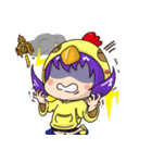 Small chicken girl（個別スタンプ：8）