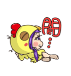 Small chicken girl（個別スタンプ：27）