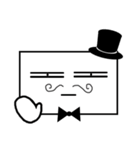 Poker Face Square（個別スタンプ：2）