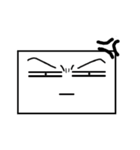 Poker Face Square（個別スタンプ：3）