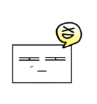 Poker Face Square（個別スタンプ：8）