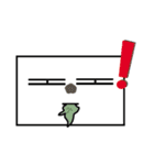 Poker Face Square（個別スタンプ：10）