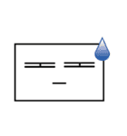 Poker Face Square（個別スタンプ：11）