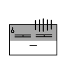 Poker Face Square（個別スタンプ：12）
