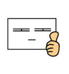 Poker Face Square（個別スタンプ：14）