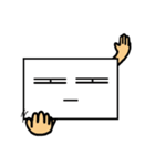 Poker Face Square（個別スタンプ：15）