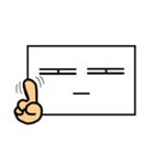 Poker Face Square（個別スタンプ：16）