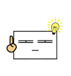 Poker Face Square（個別スタンプ：17）