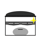 Poker Face Square（個別スタンプ：19）