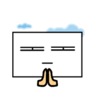 Poker Face Square（個別スタンプ：28）