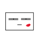 Poker Face Square（個別スタンプ：32）