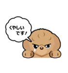 トイプードルのPOO（個別スタンプ：9）
