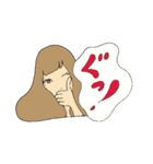 励ますガール（個別スタンプ：6）