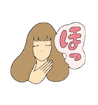 励ますガール（個別スタンプ：9）