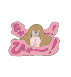 励ますガール（個別スタンプ：21）