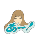 励ますガール（個別スタンプ：27）