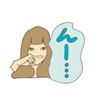 励ますガール（個別スタンプ：28）