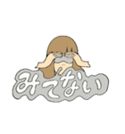励ますガール（個別スタンプ：32）