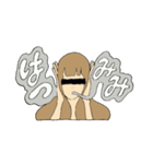 励ますガール（個別スタンプ：33）