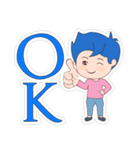 Blu and Pinkee（個別スタンプ：6）