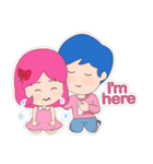 Blu and Pinkee（個別スタンプ：8）