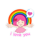 Blu and Pinkee（個別スタンプ：13）