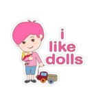 Blu and Pinkee（個別スタンプ：14）