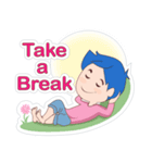 Blu and Pinkee（個別スタンプ：18）